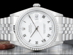 Rolex Datejust 36 Bianco Jubilé  White Milk Roman Dial 16220